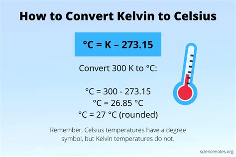 kelvin to ev|how to convert kelvin to celsius.